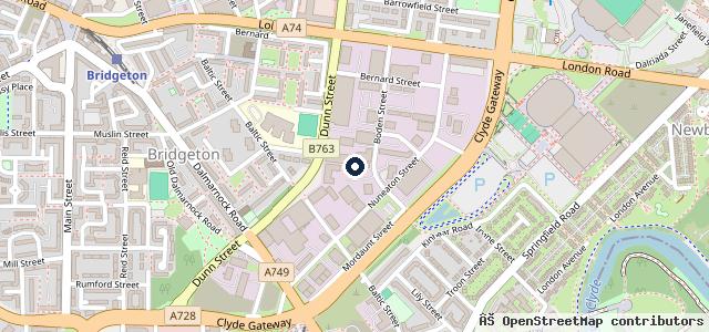 Map showing the location of The Cab Clinic Ltd