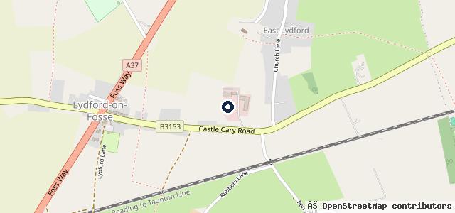 Map showing the location of Mendip Car Company