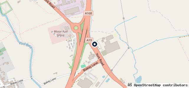 Map showing the location of The VW & Audi Workshop