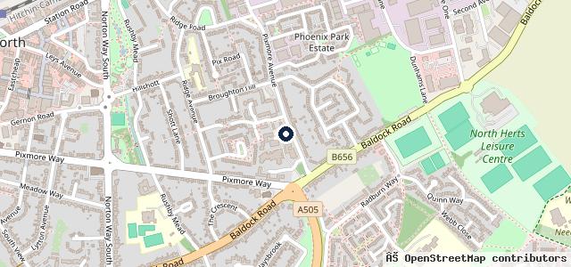 Map showing the location of TopGear Autocentre