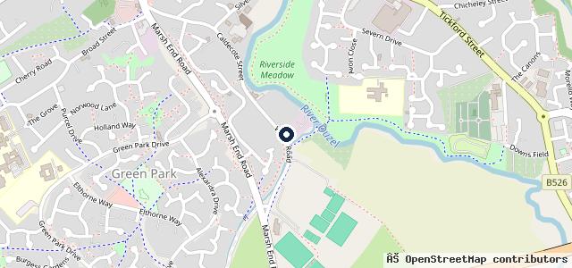 Map showing the location of Unique Autocentre Limited