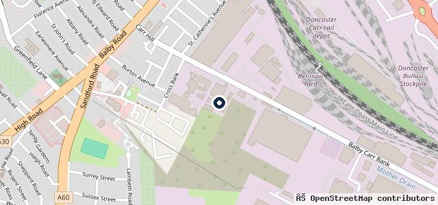 Map showing the location of Universal U.K Mot Centre Ltd