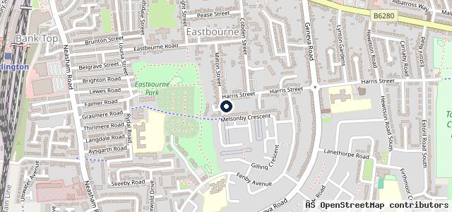 Map showing the location of W S Autos