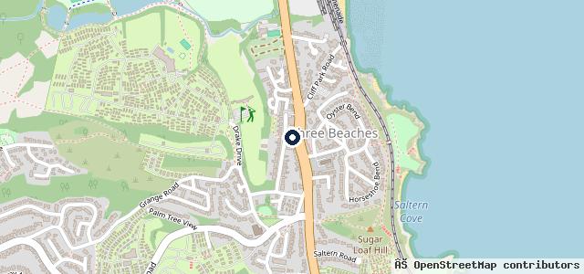 Map showing the location of Waterside Car Sales
