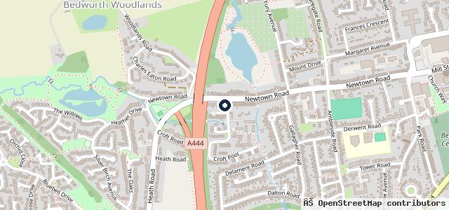 Map showing the location of WD motor repairs