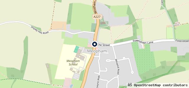 Map showing the location of Whitehill Limited