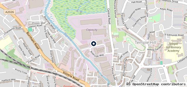Map showing the location of MPH Autoservices | Dartford