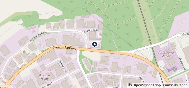Map showing the location of Central Autopoint Car Service Repairs & MOT