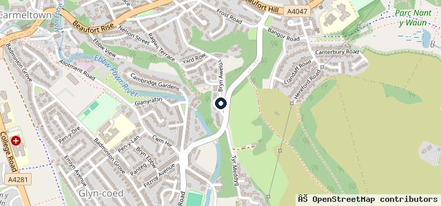 Map showing the location of A & A Tyre & Exhaust & MOT Centre