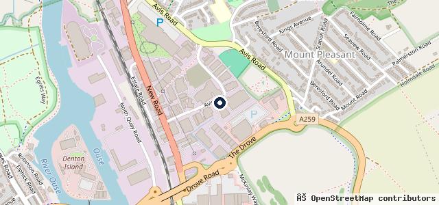 Map showing the location of AMT Servicing & Repairs