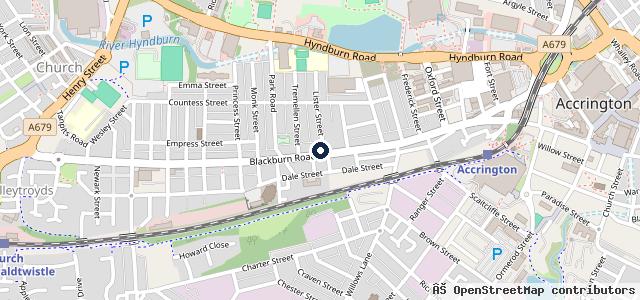 Map showing the location of A-Z Car Care