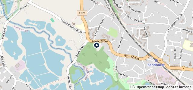 Map showing the location of Group 1 Toyota | Guildford