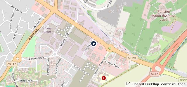 Map showing the location of Alton Cars Ltd