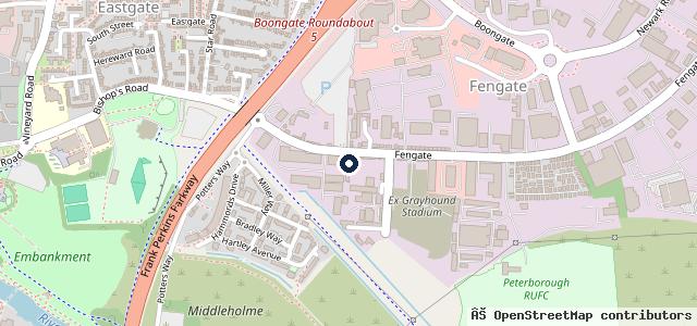 Map showing the location of Arrow Autotek