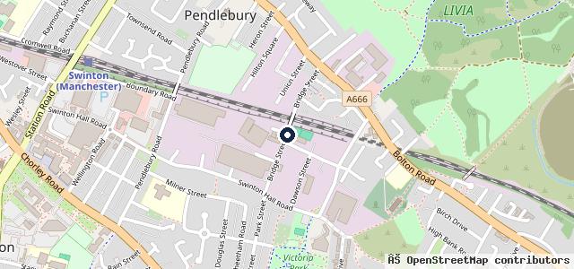 Map showing the location of D S P Autos