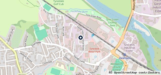 Map showing the location of Autobahn Hexham Ltd