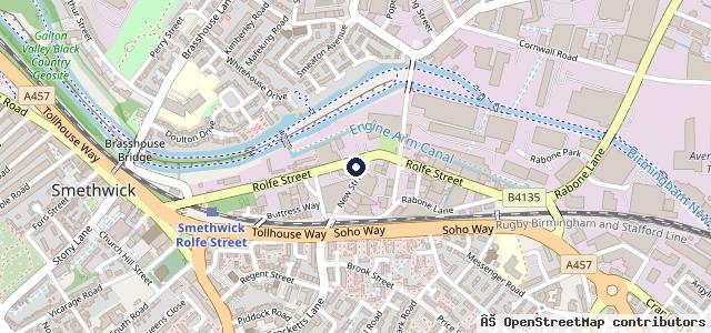Map showing the location of BK MOT Centre Ltd