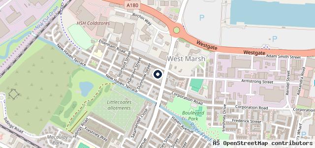 Map showing the location of RG Motor Services LTD