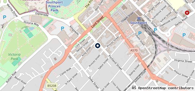 Map showing the location of BDT Auto Repairs