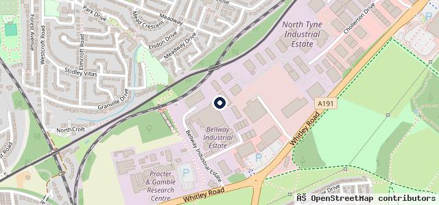 Map showing the location of Benton auto repairs ltd