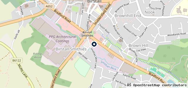 Map showing the location of DAB Autocare