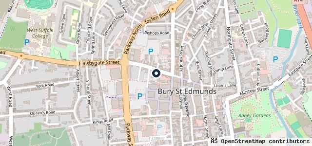 Map showing the location of Bowers motorcycles ltd