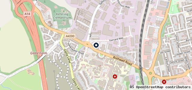 Map showing the location of Forest Gate Vauxhall