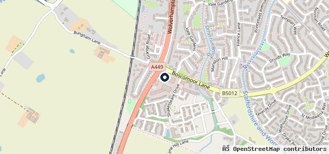 Map showing the location of G Hodson & Son Motor Sales Ltd