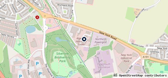 Map showing the location of Graham Sneaps Body Repairs
