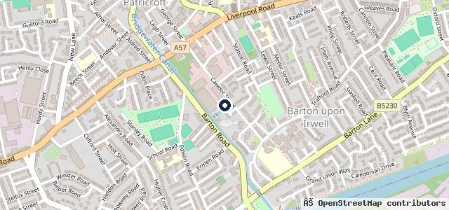Map showing the location of Greenlight Motorcare