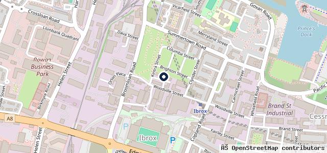 Map showing the location of JURA MOT's | Glasgow