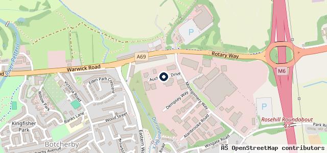 Map showing the location of Lloyd Volkswagen Carlisle