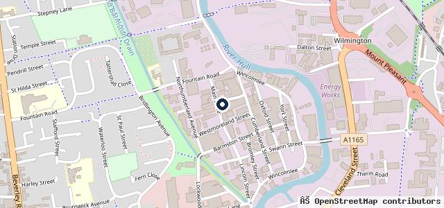 Map showing the location of M&amp;R Motors
