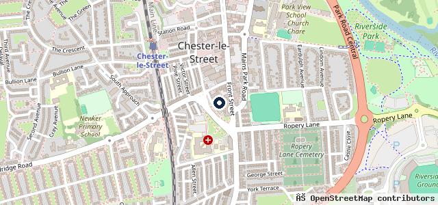 Map showing the location of M D Autoservices