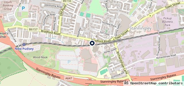 Map showing the location of Devine Autos