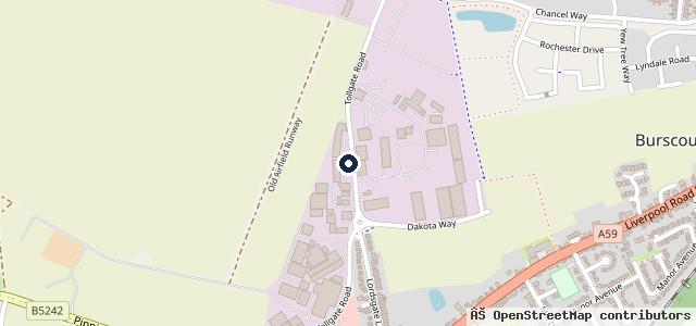 Map showing the location of MSC Prestige Garage