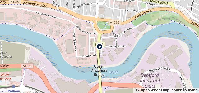 Map showing the location of Mtm Autos