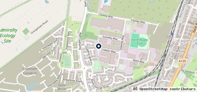 Map showing the location of North East Auto Tech