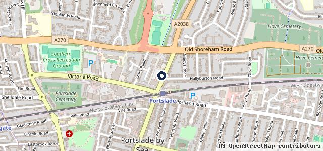 Map showing the location of North Star Sussex - Used Cars & Vans Hassocks