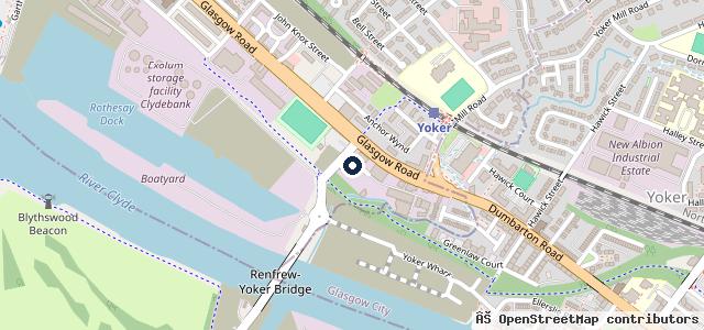 Map showing the location of N P G Motors