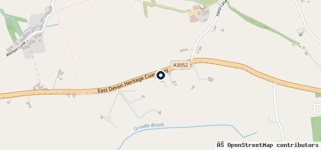 Map showing the location of Paddock Motors Exeter