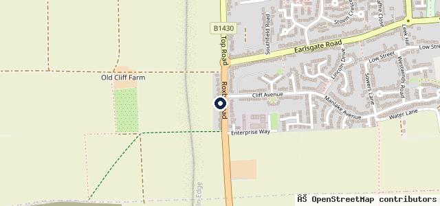 Map showing the location of Ph & S Barrett Ltd