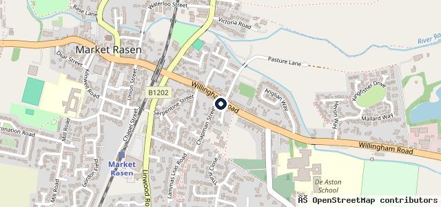 Map showing the location of Pitstop Rasen Ltd