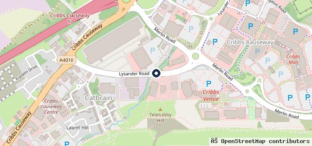 Map showing the location of Stellantis &You Peugeot Bristol Cribbs