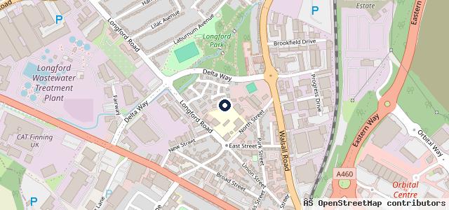 Map showing the location of K D Autos Ltd