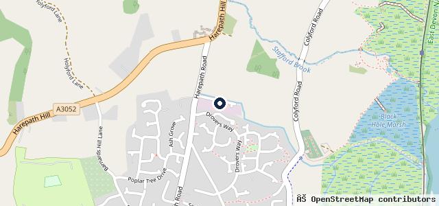 Map showing the location of RPM Motor Services
