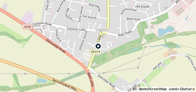 Map showing the location of A1 Car Recyclers Ltd