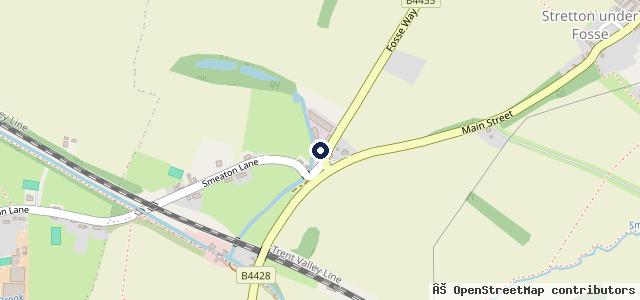 Map showing the location of Fosseway Vehicle Centre Ltd