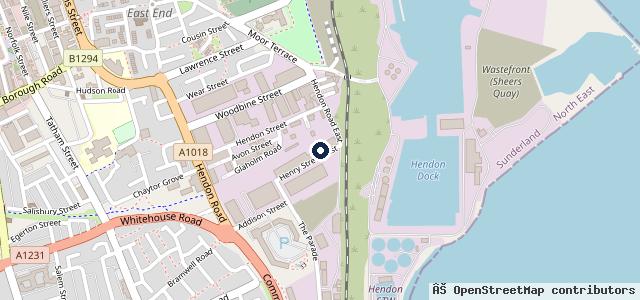 Map showing the location of Frasers Auto Repairs