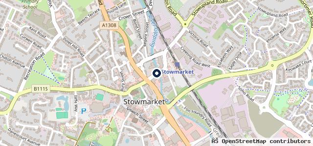 Map showing the location of Barnards Premium Used Cars